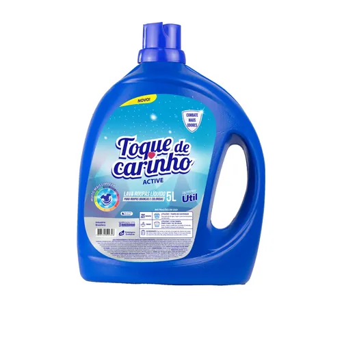 Lava roupas Active Toque de Carinho 5L