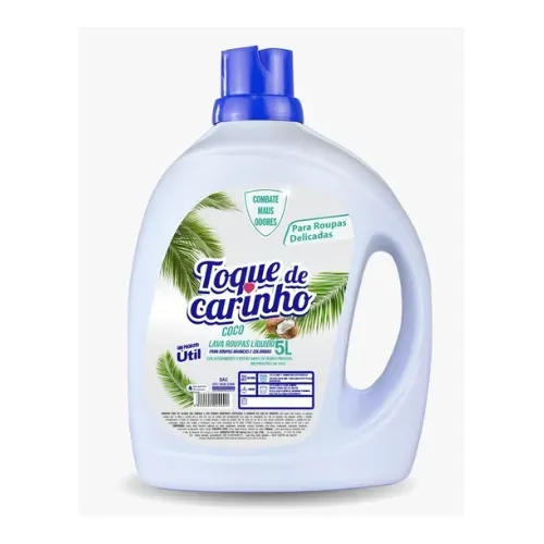 Lava roupas Coco Toque de Carinho 5L